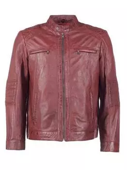 Кожаный пиджак Jcc, красный