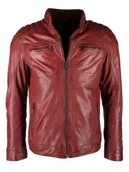 Кожаный пиджак Jcc, красный