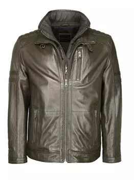 Кожаный пиджак Jcc, зеленый
