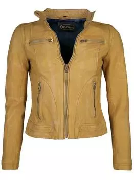 Кожаный пиджак Jcc, желтый