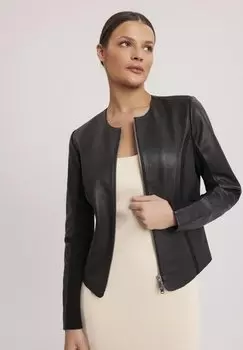 Кожаный пиджак Makalu, черный