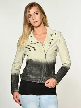 Кожаный пиджак Maze, черный