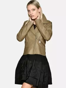 Кожаный пиджак Maze, коричневый