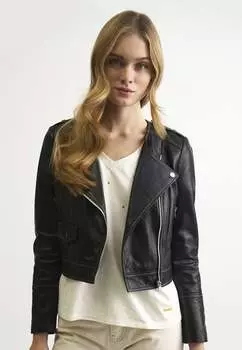 Кожаный пиджак OCHNIK, черный