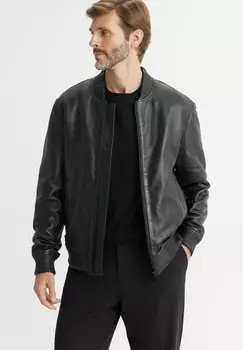 Кожаный пиджак VISTULA, черный