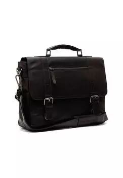 Кожаный портфель Imperia 40 см с отделением для ноутбука The Chesterfield Brand, черный