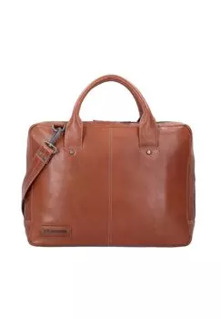 Кожаный портфель Navigator Tacan с отделением для ноутбука 36 см PLEVIER, коричневый