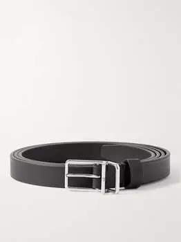 Кожаный ремень 1893 Harness, 2 см DUNHILL, черный