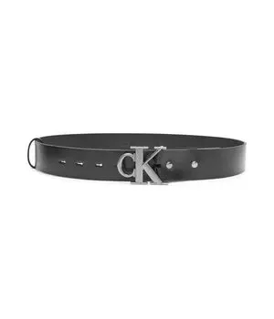 Кожаный ремень 2в1 Calvin Klein Jeans, черный