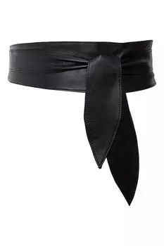 Кожаный ремень A&A Vesa, черный