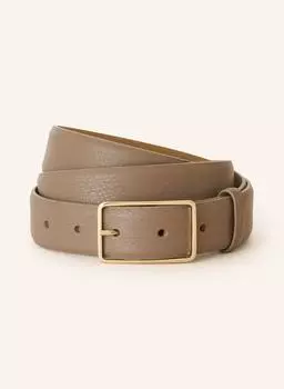 Кожаный ремень abro, тауп