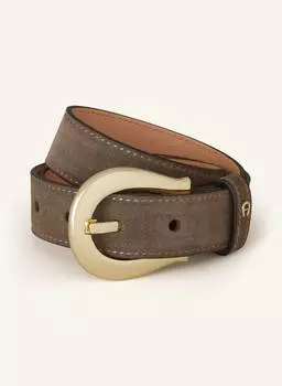 Кожаный ремень AIGNER, тауп