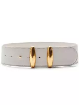 Кожаный ремень Altuzarra, белый