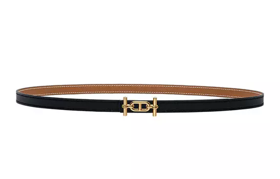 Кожаный ремень Ancre унисекс HERMES