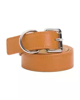 Кожаный ремень Angie Made In Italy Persaman New York, цвет Saddle