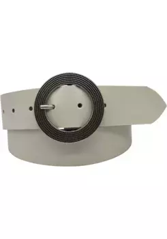 Кожаный ремень AnnaMatoni, белый