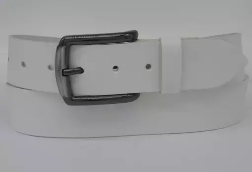 Кожаный ремень AnnaMatoni, белый