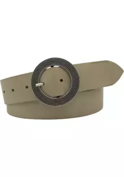 Кожаный ремень AnnaMatoni, бежевый