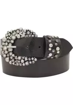 Кожаный ремень AnnaMatoni, черный