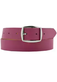 Кожаный ремень AnnaMatoni из мягкой кожи наппа, розовый