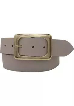 Кожаный ремень AnnaMatoni из мягкой кожи наппа, кремовый