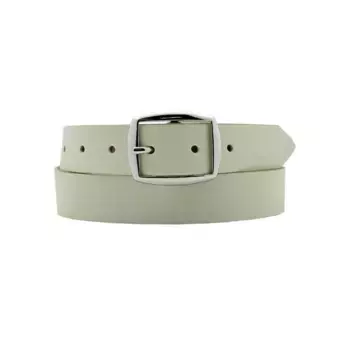 Кожаный ремень AnnaMatoni из мягкой кожи наппа, белый