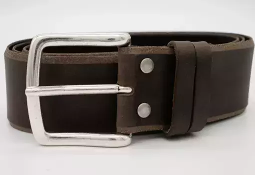 Кожаный ремень AnnaMatoni, коричневый