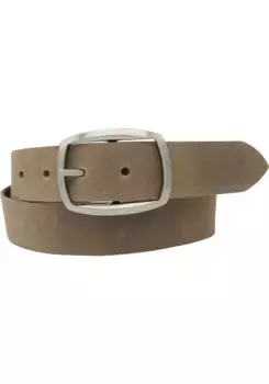 Кожаный ремень AnnaMatoni, кожаная поверхность в винтажном стиле, бежевый