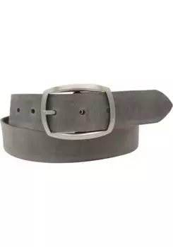 Кожаный ремень AnnaMatoni, кожаная поверхность в винтажном стиле, серый