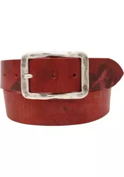 Кожаный ремень AnnaMatoni, красный