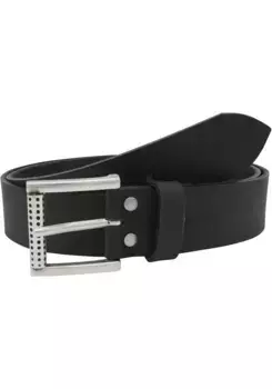 Кожаный ремень AnnaMatoni, Мужской ремень в деревенском стиле, черный