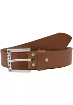 Кожаный ремень AnnaMatoni, Мужской ремень в деревенском стиле, цвет Cognac