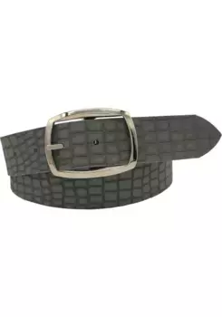 Кожаный ремень AnnaMatoni, серый