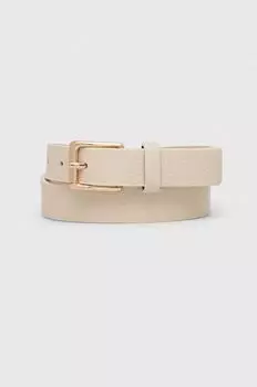 Кожаный ремень Answear Lab, бежевый