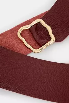 Кожаный ремень Answear.Lab, бордовый