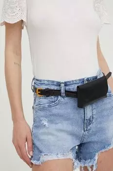 Кожаный ремень Answear Lab, черный