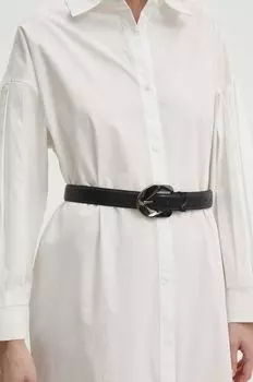 Кожаный ремень Answear Lab, черный