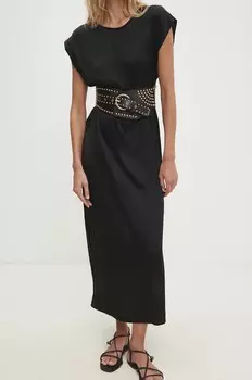 Кожаный ремень Answear Lab, черный