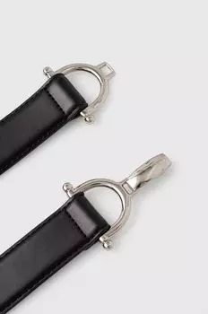 Кожаный ремень Answear Lab, черный