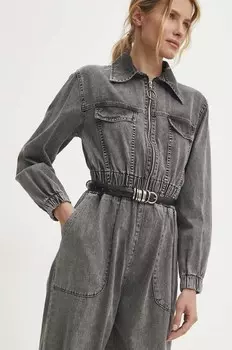 Кожаный ремень Answear Lab, черный