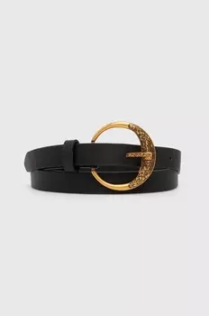 Кожаный ремень Answear Lab, черный