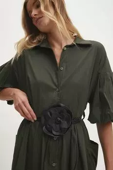 Кожаный ремень Answear Lab, черный