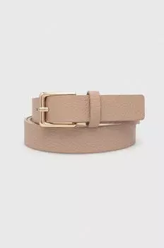Кожаный ремень Answear Lab, розовый