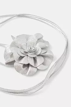 Кожаный ремень Answear.Lab, серебряный