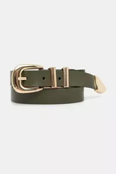 Кожаный ремень Answear.Lab, зеленый