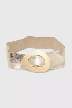 Кожаный ремень Answear Lab, золото