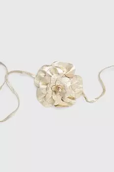 Кожаный ремень Answear Lab, золотой