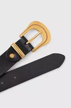 Кожаный ремень Answear Lab, золотой