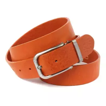 Кожаный ремень Anthoni Crown, ремень из натуральной кожи растительного дубления, цвет Orange
