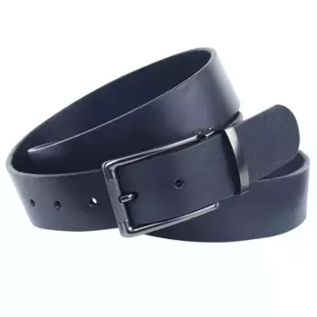 Кожаный ремень Anthoni Crown, ремень из натуральной кожи растительного дубления, синий